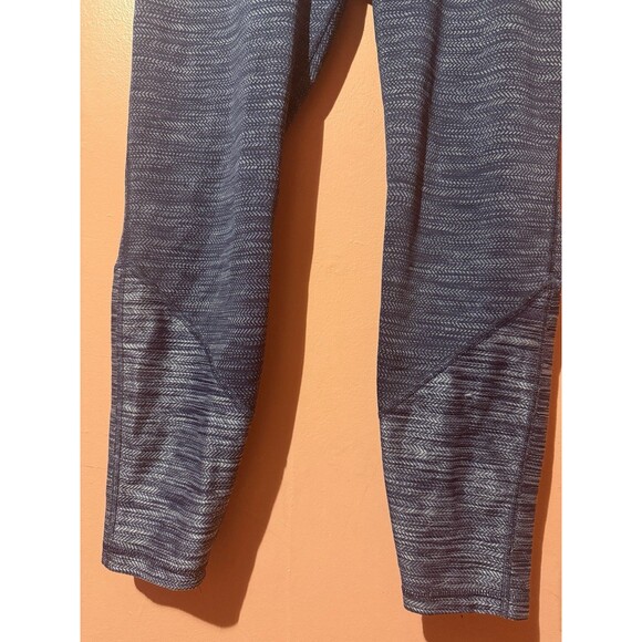 Old Navy Active Womens Leggings M Medium Blue Fitted Activewear Bottoms - Picture 3 of 8